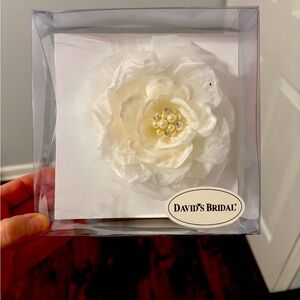 Hair piece for styled updo.